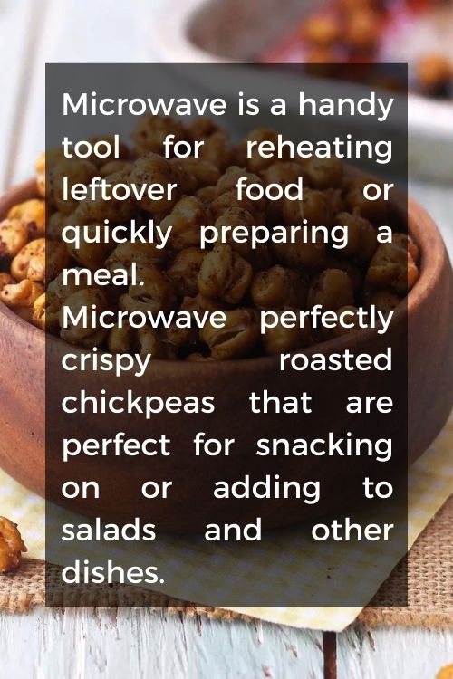 can you roast chickpeas in microwave 